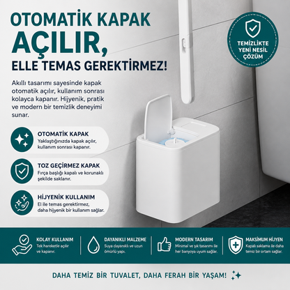HijyenPro™ Akıllı Tuvalet Fırçası Sistemi