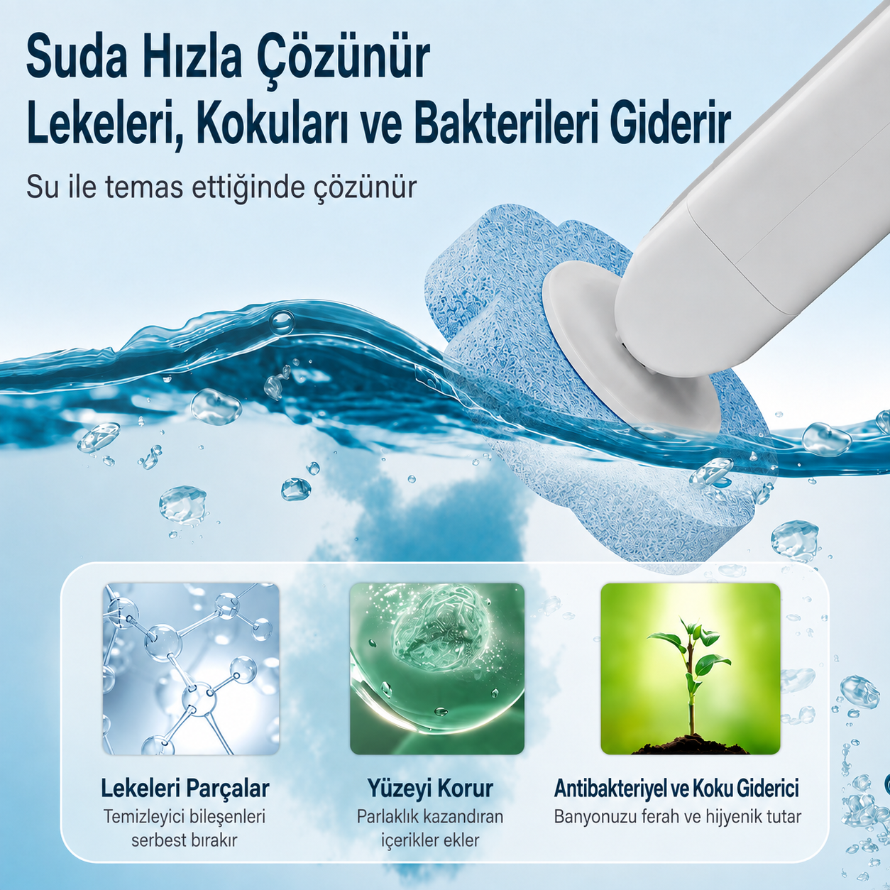 HijyenPro™ Akıllı Tuvalet Fırçası Sistemi